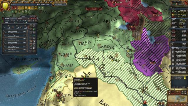 Europe Universalis IV 1.37. Ормуз -﹥ Аравия
