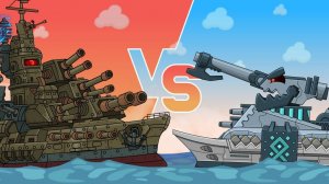 НА ДНО ! Стальной монстр Левиафан vs линкор Бисмарк