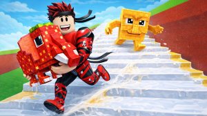 ПОПРОБУЙ УСТОЯТЬ НА СКОЛЬЗКОЙ ГОРЕ И СПАСИ БРЕЙНРОТА В Slippery Stairs For Brainrots РОБЛОКС !