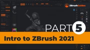 Знакомство с ZBrush 2021. Часть 5