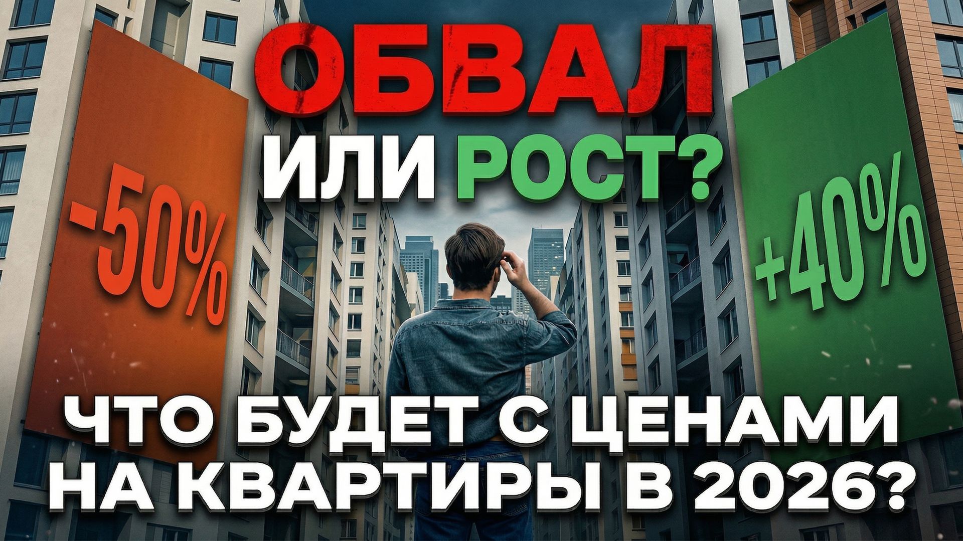 Что будет с недвижимостью в 2026 — падение цен или сильный рост?
