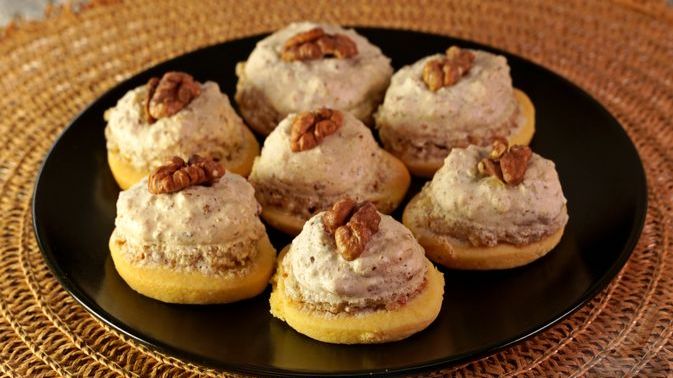 ОРЕХОВОЕ ПЕЧЕНЬЕ С БЕЗЕ