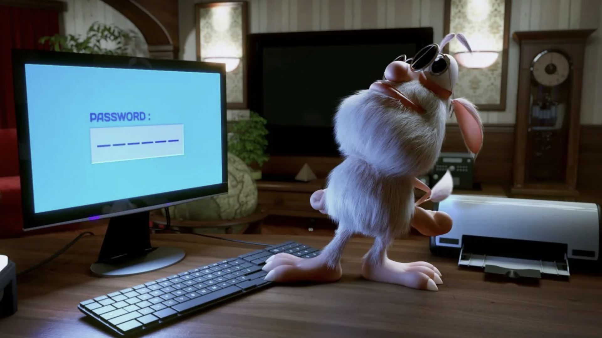 Буба серии про телефон и интернет большой сборник интересных истории. Буба лучший детский мультфильм