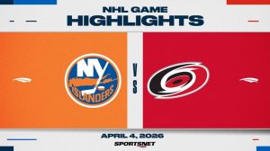 05.04.2026 | ОБЗОР МАТЧА | Каролина Харрикейнз - Нью-Йорк Айлендерс | Highlights