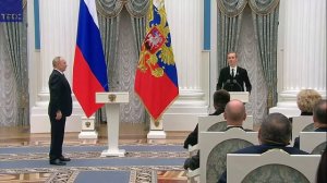 Владислав МИЛЛЕР - Премия Президента. Награждение