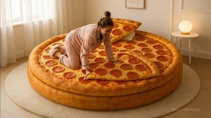 Какую кровать выберешь ты? Яркое ИИ видео. ASMR, АСМР видео.