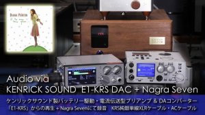 この音はヤバイ！ケンリック世界最高峰DACでダイアナ・パントンを再生 Diana Panton - Fly Me To The Moon KENRICK SOUND E1-KRS + Nagra7