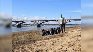 (Рыбинск-40) ЧИСТОМЭН НА ГОРОДСКОМ ПЛЯЖЕ