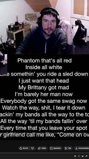 🔥 Zpívám Jako Lil Uzi Vert V BUMBLE Stylu?! 🎤😂 #shorts #liluzivert #cover