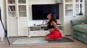 Morning Stretching legs exercise