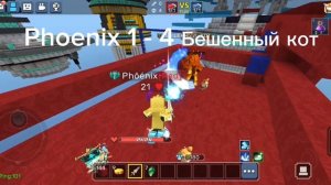 ДУЭЛЬ Phoenix VS Бешенный кот Блокман го