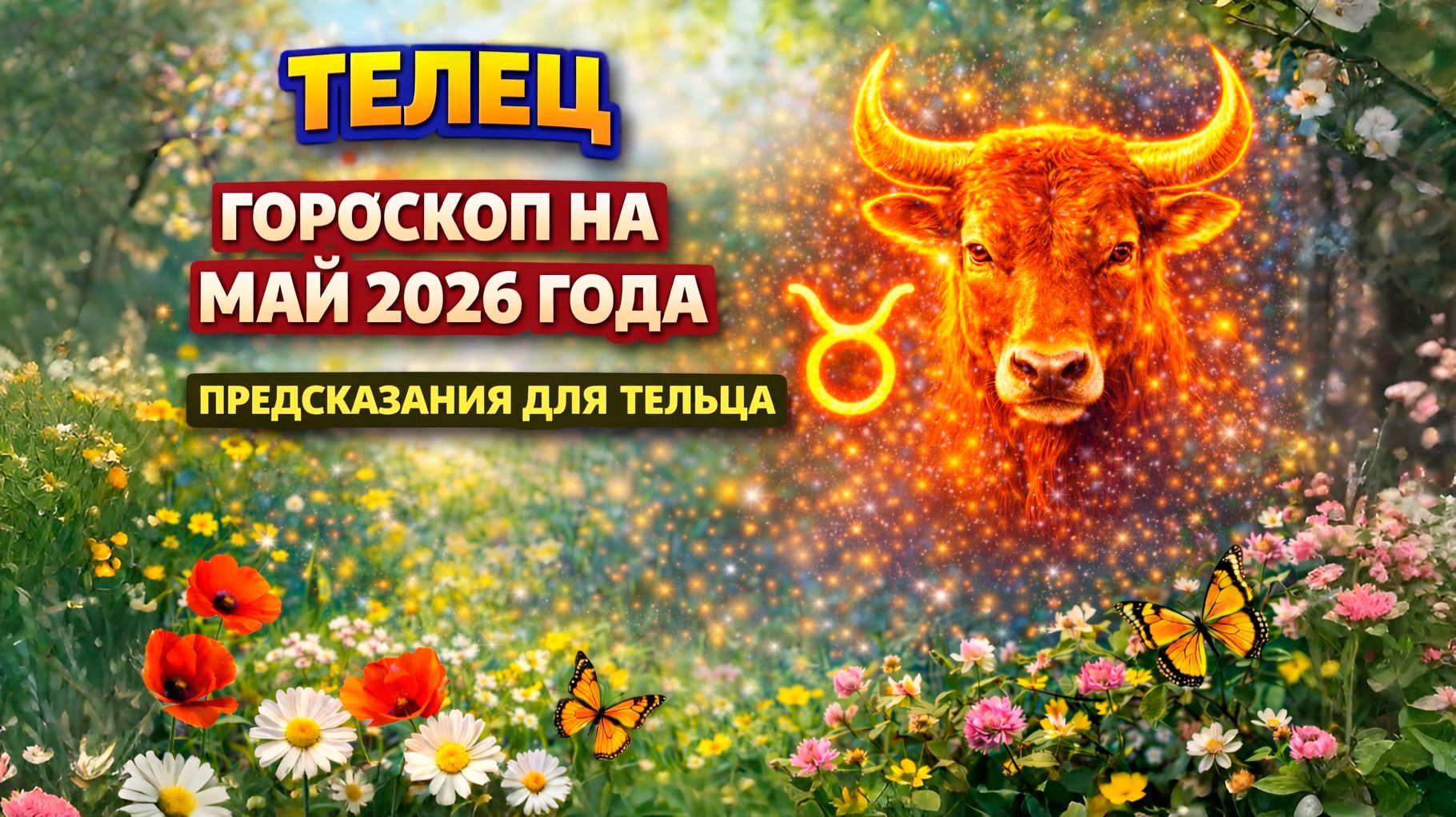  ТЕЛЕЦ: гороскоп на май 2026 года   Предсказания для Тельца 