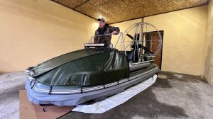 ТЫ КОРОЛЬ НА ЭТОМ ТРАНСПОРТЕ. АЭРОЛОДКА ХАРИУС 440. КАК ПРИЕЗЖАЕТ. КАК СОБИРАЛИ И ЧТО ПОЛУЧИЛИ.