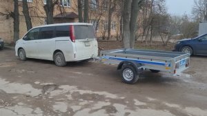 Прицеп Кремень 31 «Стандарт плюс». Первые тесты