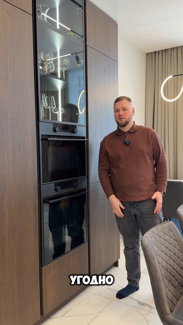 На какой высоте расположить духовой шкаф