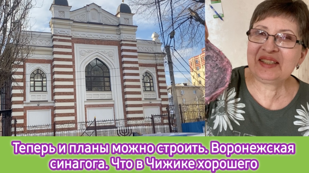 Теперь и планы можно строить. Воронежская синагога. Что в Чижике хорошего