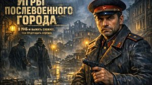 Аудиокнига полностью. Детектив+Попаданцы «Игры послевоенного города» Книга 1 из 2