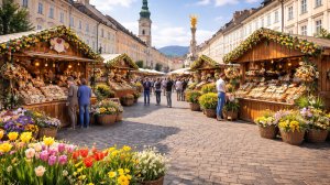 Клагенфурт — город на юге Австрии, расположенный недалеко от озера Вёртерзее| Австрия 4K