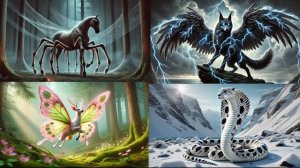 Познакомьтесь с самыми безумными гибридами животных, созданными искусственным интеллектом 🤯🧬