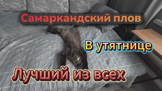 Самаркандский плов в Утятнице, на газе, в домашней атмосфере!)