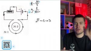Катушка №1 включена в электрическую цепь, состоящую из источника постоянного напряжения - №20726