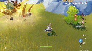 Искали сокровище НАТКНУЛИСЬ НА ДРАКОНА Genshin Impact