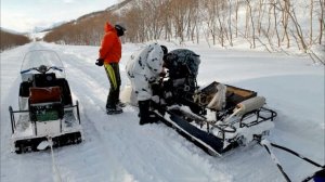 крепкие руки Камчатка зима  2012