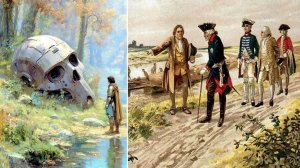 Рудокопы Урала обнаружили в горе древнего робота и подарили его Петру 1