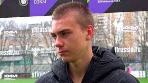 Тимофей Слащёв: «Чуть-чуть не хватило, чтобы дожать и забить гол»