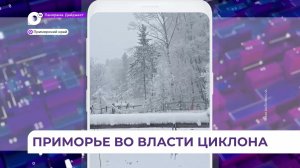 В Приморский край пришёл активный циклон