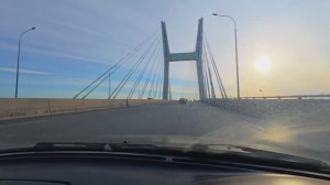 Новосибирск. Новый четвёртый мост через реку Обь 02.04.2026