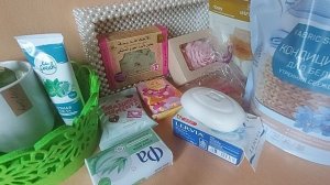 Покупки марта. Много мыла. Немного🎁