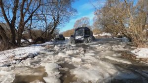 Обкатка гибридного шестиколесника "БРо"