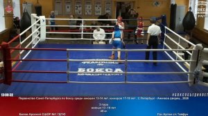 3 40 КГ Белов Арсений СШОР №1 ГДТЮ Пак Артем ск Тайфун