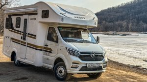 Автодом за 3,6 м из Китая уже в России. Что внутри и как он едет?