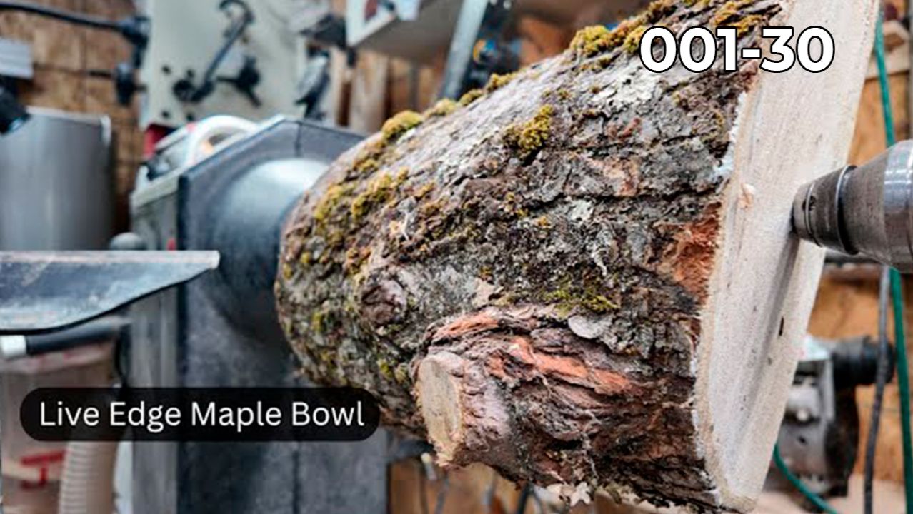 Токарные работы по дереву на токарном станке Чаша из дерева клёна Токарка по дереву для начинающих