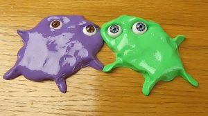 Умный пластилин, один светится, второй хамелеон! alex boyko