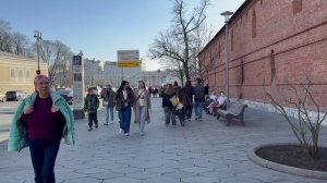 Россия дневная Москва прогулка по улицам столицы и реальная атмосфера города ✨