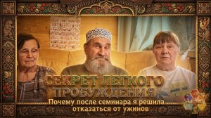 СЕКРЕТ ЛЕГКОГО ПРОБУЖДЕНИЯ: Почему после семинара я решила отказаться от ужинов