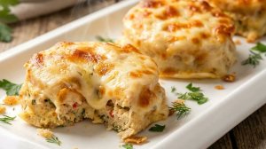 Думала, будет странно, а получилось гениально! Курица с ананасом и сырной корочкой.