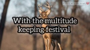 Like A Deer That Longs For Running Streams (Lyrics)