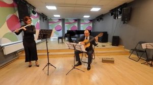 А. Виницкий "Кукла для Натали" (М.Казанцева,флейта;  А. Дмитриев, гитара).