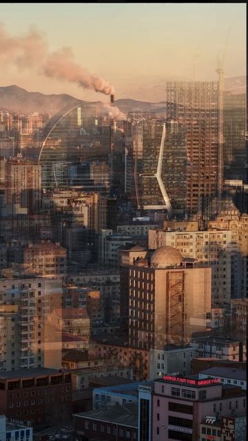 Золотой час в Улан-Баторе