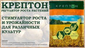 Крептон – стимулятор роста и урожайности различных культур. Обзор регулятора роста растений