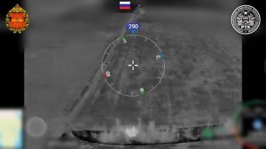 Тяжелые гексакоптеры "Мангас" бомбят позиции боевиков киевского режима в зоне проведения СВО