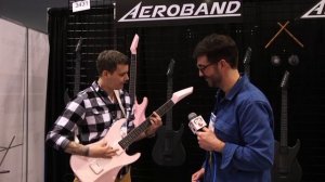 НА РУССКОМ. Aeroband Guitar Demo  NAMM 2024
