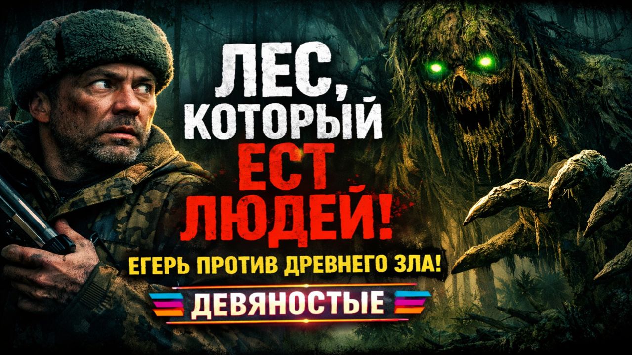 НЕ ХОДИ В ЭТОТ ЛЕС! Лес, который ест людей. Егерь столкнулся с древним злом в глухой тайге
