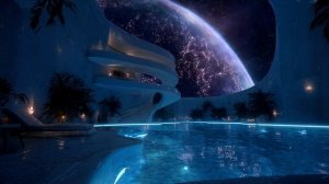 A Z U R E ⧫ Tranquil Deep Space Aqua Sanctuary ⧫ Ambient Sci-Fi Music for Cosmic Focus