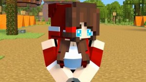 История любви в летнем лагере в Майнкрафте, мультфильм