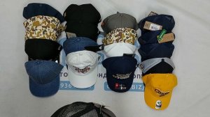 43013 Бейсболки сток, 2пак, Capsоптом